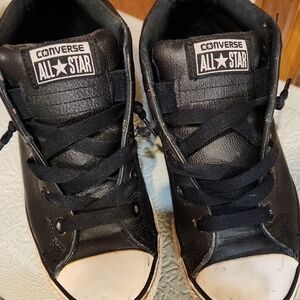 Converse Kids Black and White Sneakers